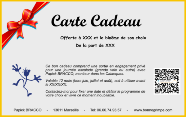 carte cadeau conditions