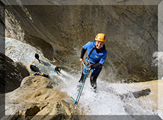 Canyoning de la Blache en Ubaye