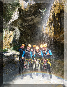 Initiation canyoning costeplane